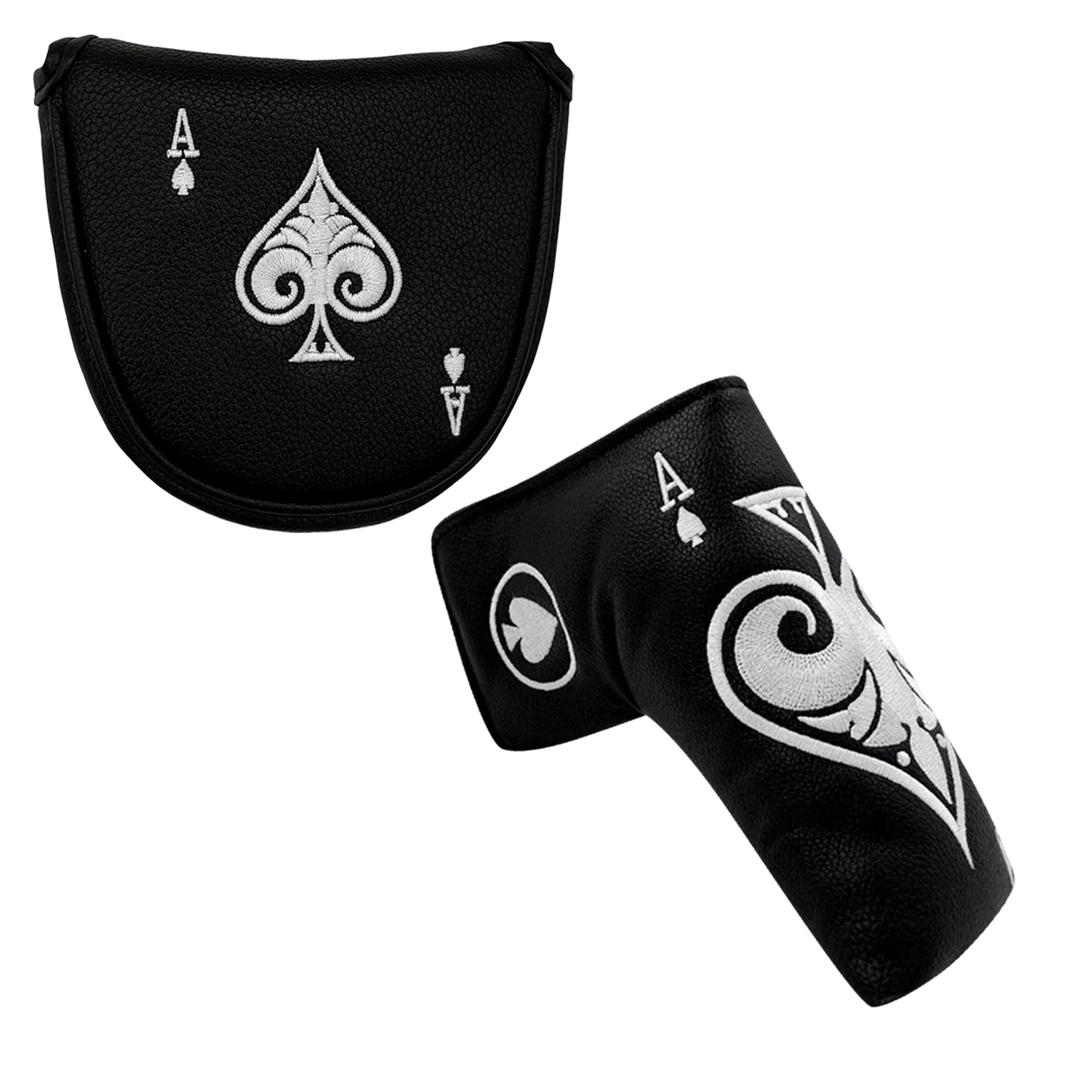 Golf Equipment Nearby - Funda protectora de cuero PU para