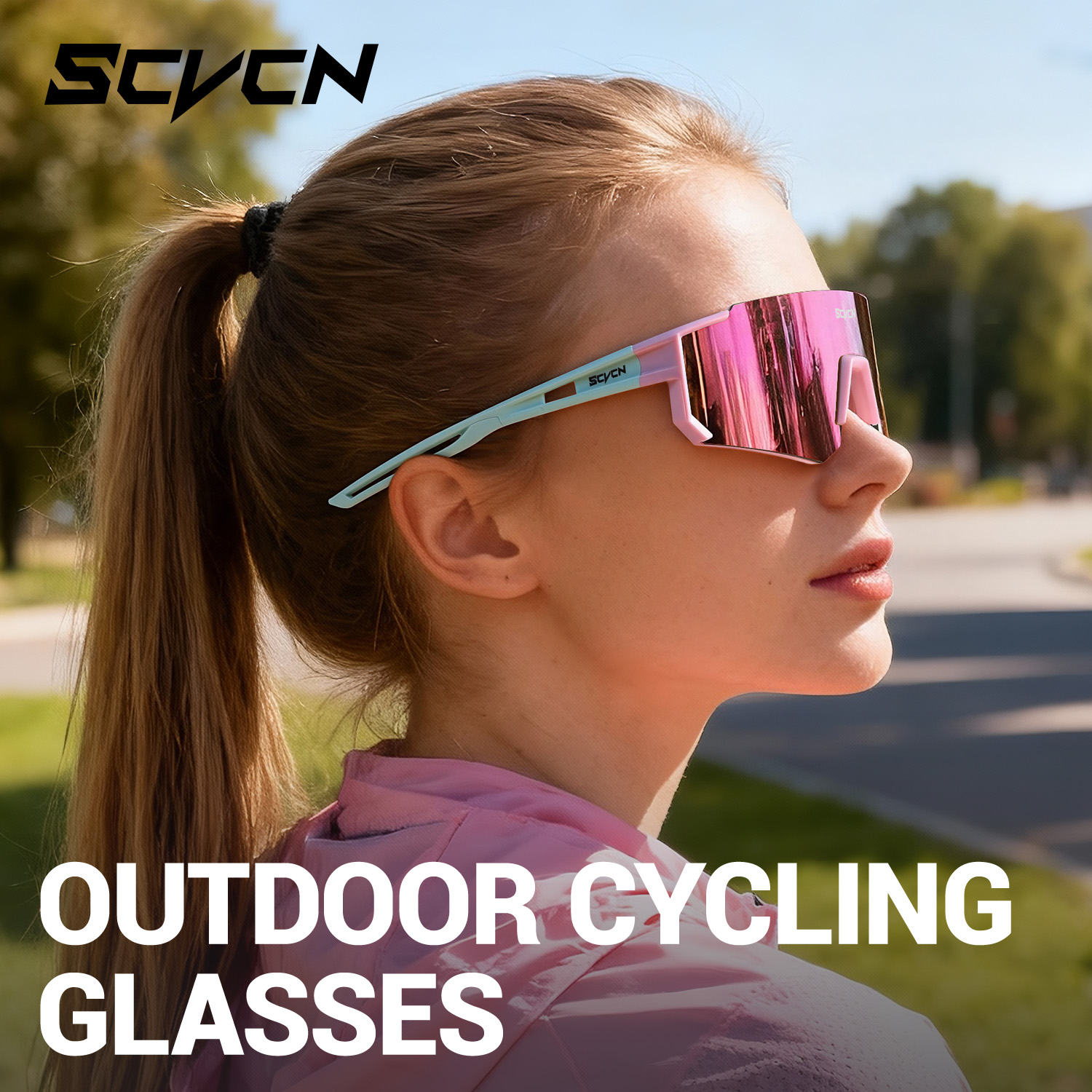 Gafas de Ciclismo SCVCN Rosa D - Golf Equipment Photos reseña y precio