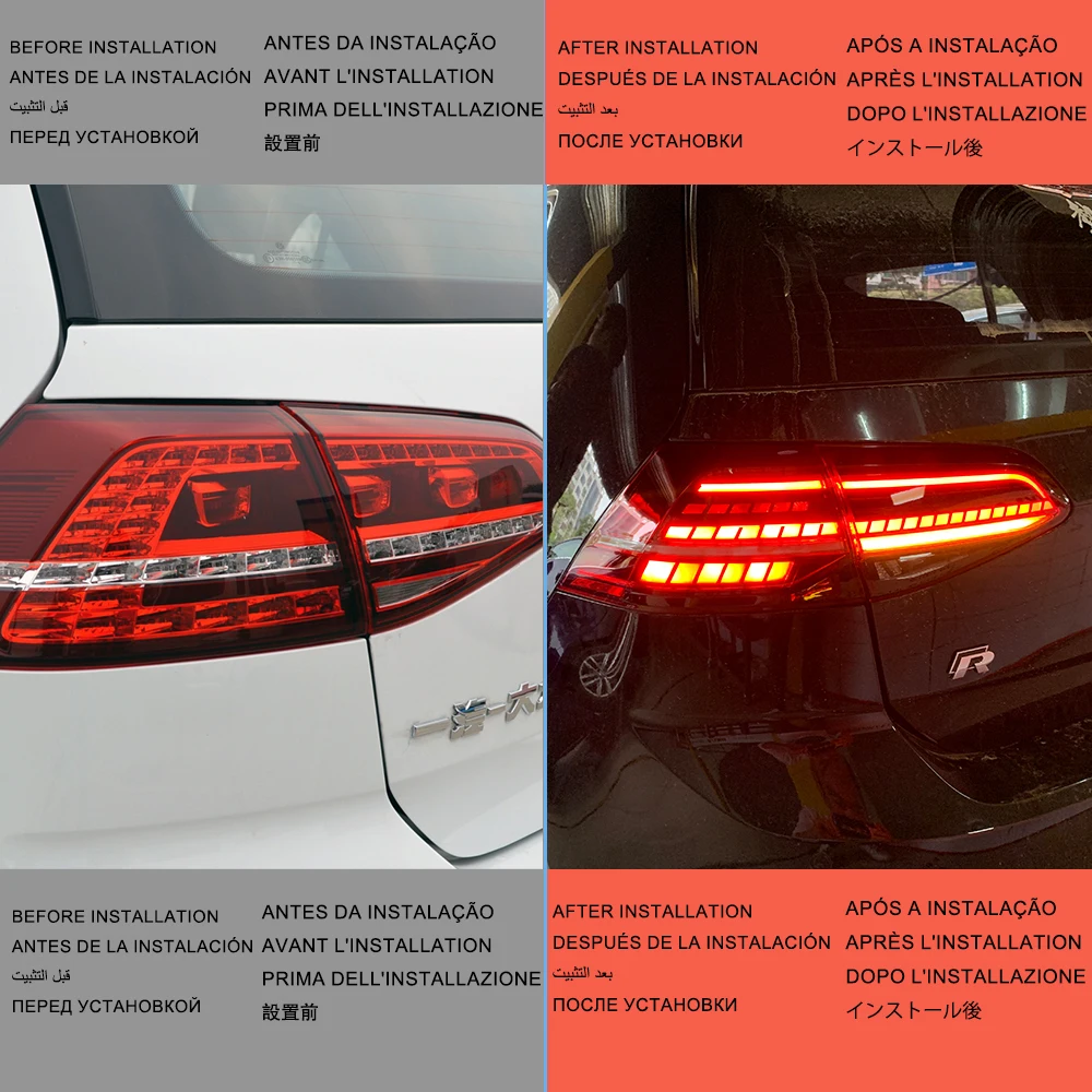 Luces Traseras LED para VW Gol - Golf Equipment And Accessories reseña y precio
